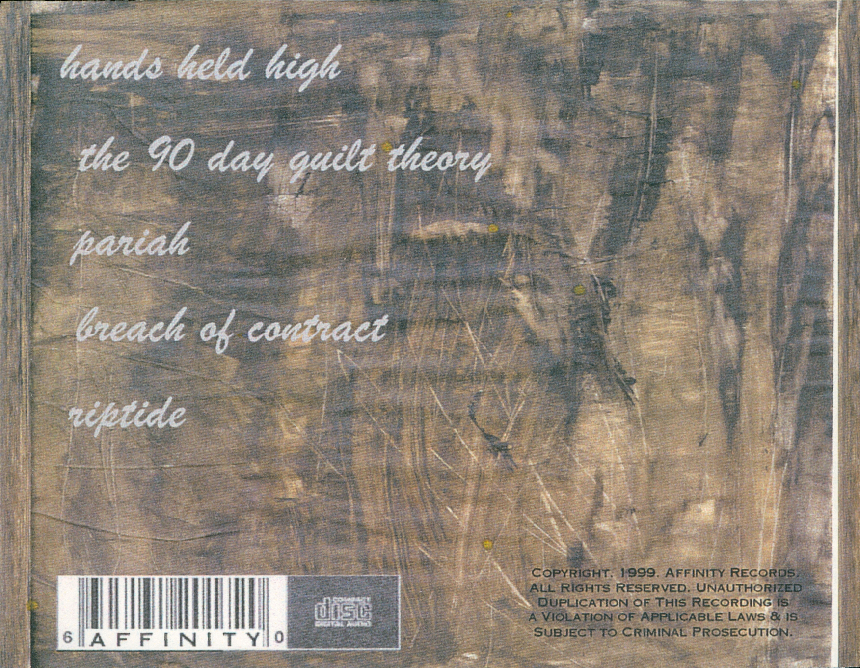 cd back